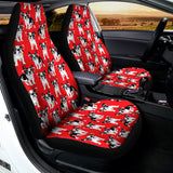 French Bulldog With Glasses Print Universal Fit Car Seat Covers 102422