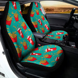 French Fries And Cola Pattern Print Universal Fit Car Seat Covers 102422
