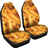 French Fries Print Universal Fit Car Seat Covers 102422