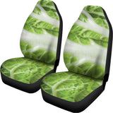 Fresh Cabbage Leaf Print Universal Fit Car Seat Covers 102422