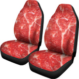 Fresh Meat Print Universal Fit Car Seat Covers 102422