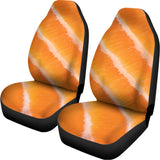Fresh Salmon Print Universal Fit Car Seat Covers 102422
