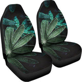 Fresh Tropical Leaf Print Universal Fit Car Seat Covers 102422