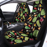 Fresh Vegetable Pattern Print Universal Fit Car Seat Covers 102422