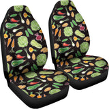 Fresh Vegetable Pattern Print Universal Fit Car Seat Covers 102422