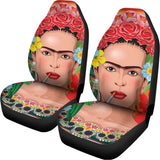 Frida Kahlo Serape Print Universal Fit Car Seat Covers 102422