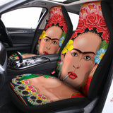 Frida Kahlo Serape Print Universal Fit Car Seat Covers 102422