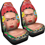 Frida Kahlo Serape Print Universal Fit Car Seat Covers 102422