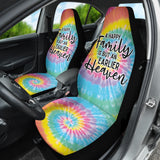 Family Quote A Happy Family Is But An Earlier Heaven Car Seat Covers Style 1 210102