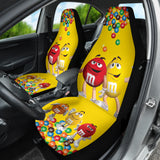 M&M Members Funny Car Auto Seat Covers 210101