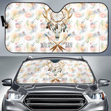 Deer Boho Dream Catcher Wild Free Car Auto Sun Shades 211601