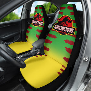 Jurassic Park Automobiles Car Seat Covers Jurassic World Style 1 213001