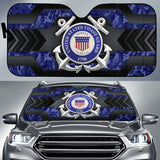 US Coast Guard Camo Car Auto Sun Shades Style 5 210502