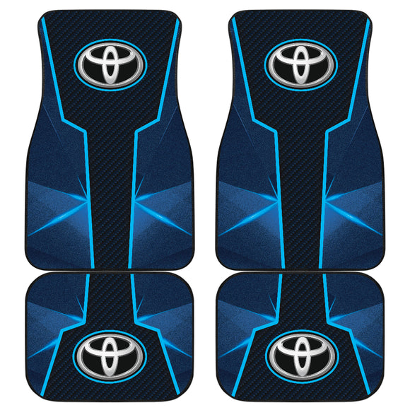 Amazing Toyota Blue Car Floor Mats 210101