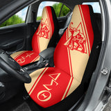 African Delta Sigma Theta Car Auto Seat Covers Elephant Logo 212301