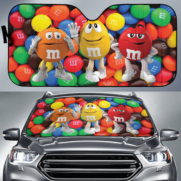 M&M Members Funny Car Auto Sun Shades 210101