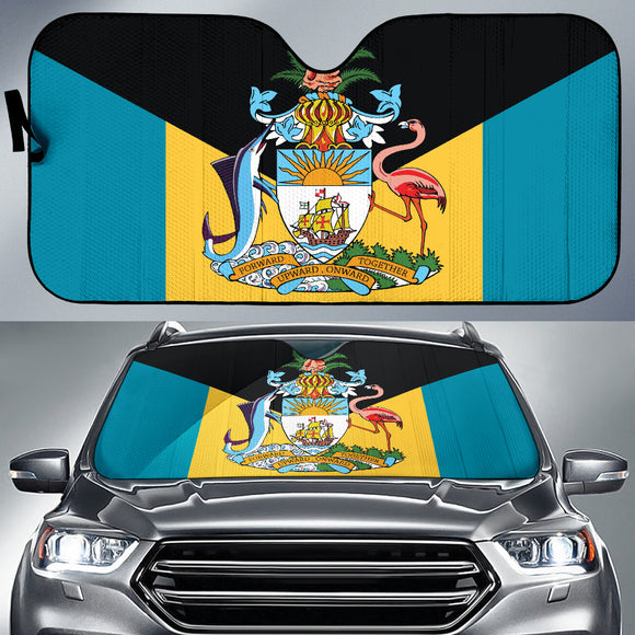 The Bahamas In My Heart Car Auto Sun Shades 212901