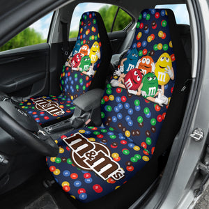 Amazing Gift Idea M&M Colorful Car Seat Covers 210101