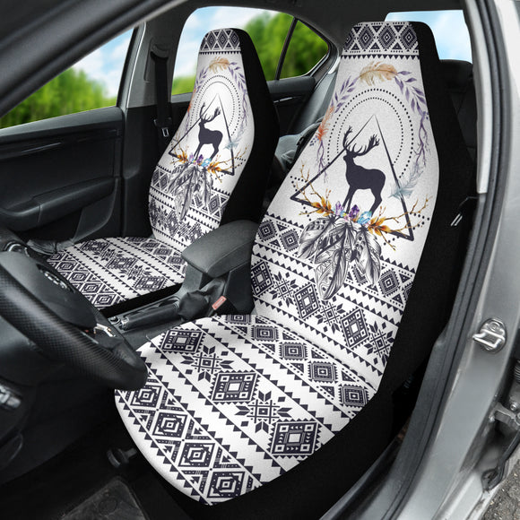 Deer Boho Pattern Car Seat Covers 211701