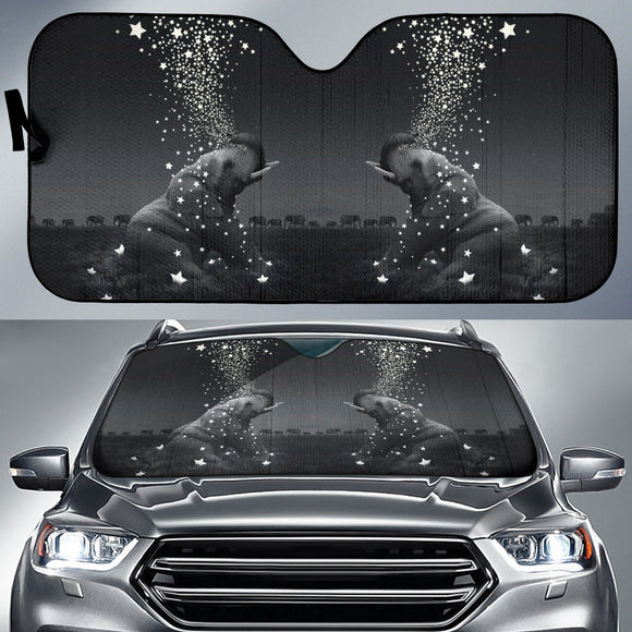 Elephant Star Car Auto Sun Shades 210502