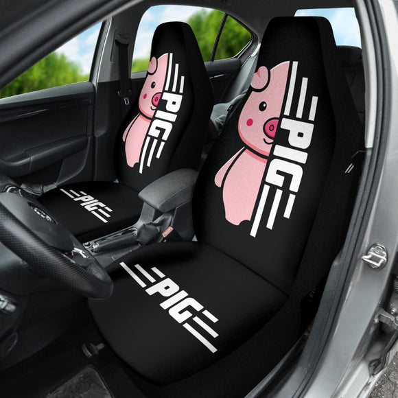 Cute Pig Print Car Seat Covers 212201