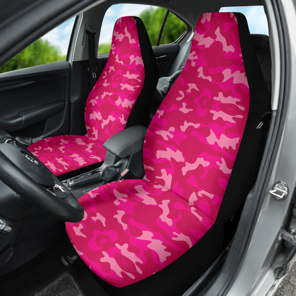 Pink Camouflage Car Seat Covers 211601