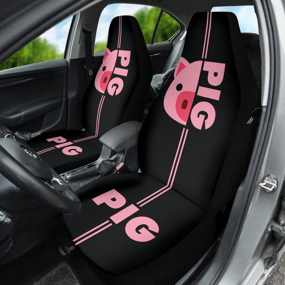 Pink Pig Lovers Car Seat Covers 212201