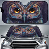 Hypnotic Owl Eyes with Vivid Textures Car Auto Sun Shades 211402