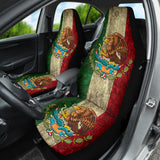 Coat of Arms Mexico Flag Flower Car Seat Covers 210202