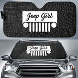 Jeep Girl Car Auto Sun Shades Alligator Black 213101