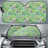 Succulent Natural Watercolor Car Auto Sun Shades 212301