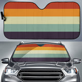 Retro Orange Car Auto Sun Shades 210202