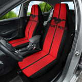 Red Ford Mustang Fastback Muscle Car Seat Covers 210101