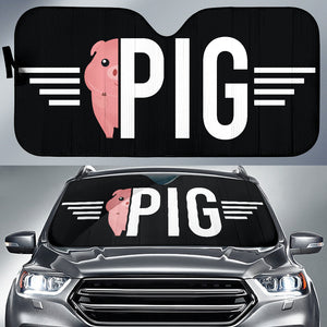 Best Gift Ideas Pig Car Auto Sun Shades 212201