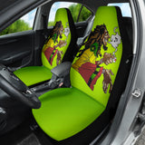 Rasta Vibes Smoking Reggae Bob Marley Car Seat Covers Version 1 211502