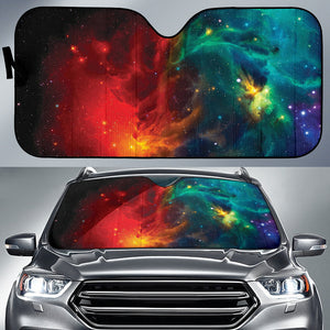 Galaxy Rainbow Car Auto Sun Shades 210101