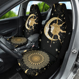 Sun Moon Yellow Magical Car Seat Covers Style 1 210402