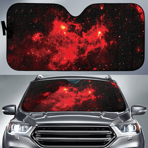 Red Galaxy Car Auto Sun Shades 210101