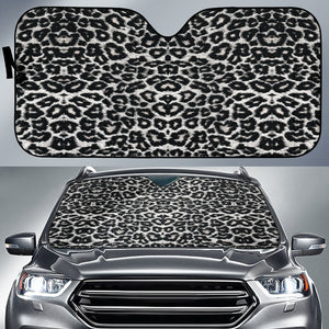 Leopard Black Skin Car Auto Sun Shades 211701