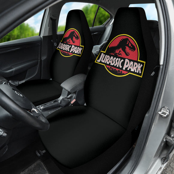 Jurassic Park Art Car Seat Covers Movie Fan Gift 213101
