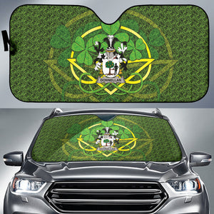 Donnellan Or O'Donnellan Ireland Celtic Shamrock Car Auto Sun Shades 212401