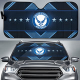 US Air Force Metal Abstract Car Auto Sun Shade 210402