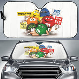 M&M Chocolate Team Car Auto Sun Shades Car Accessories Decoration 212701