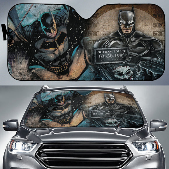 Batman Gotham Police Dc Comics Car Auto Sun Shades 211801