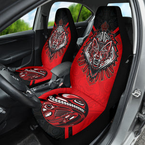 Canada Haida Wolf Car Seat Covers 210502