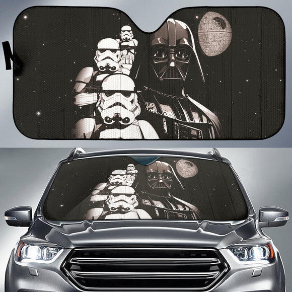 Star Wars Darth Vader And Stormtroopers Car Auto Sun Shades 212901