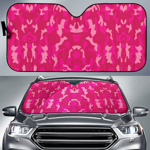 Pink Camouflage Car Windshield Camo Auto Sun Shades 211601