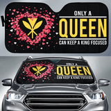 Hawaiian Kanaka Maoli Valentine Queen Car Auto Sun Shades 212301