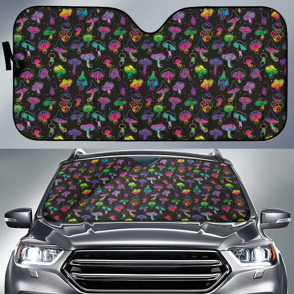 Mushroom Magical Colorful Car Auto Sunshade 212301