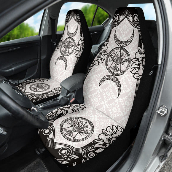 Triple Moon Wicca Car Seat Covers 212801